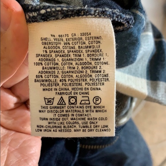 Anthropologie Jeans with Printed Trim - Picture 6 of 6